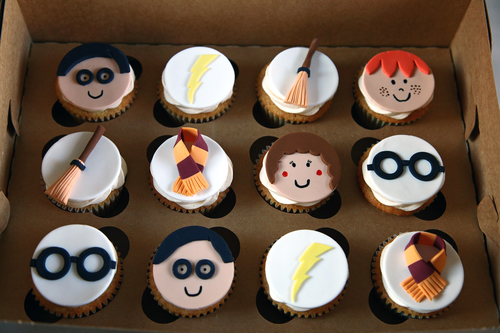 harry potter cupcakes
