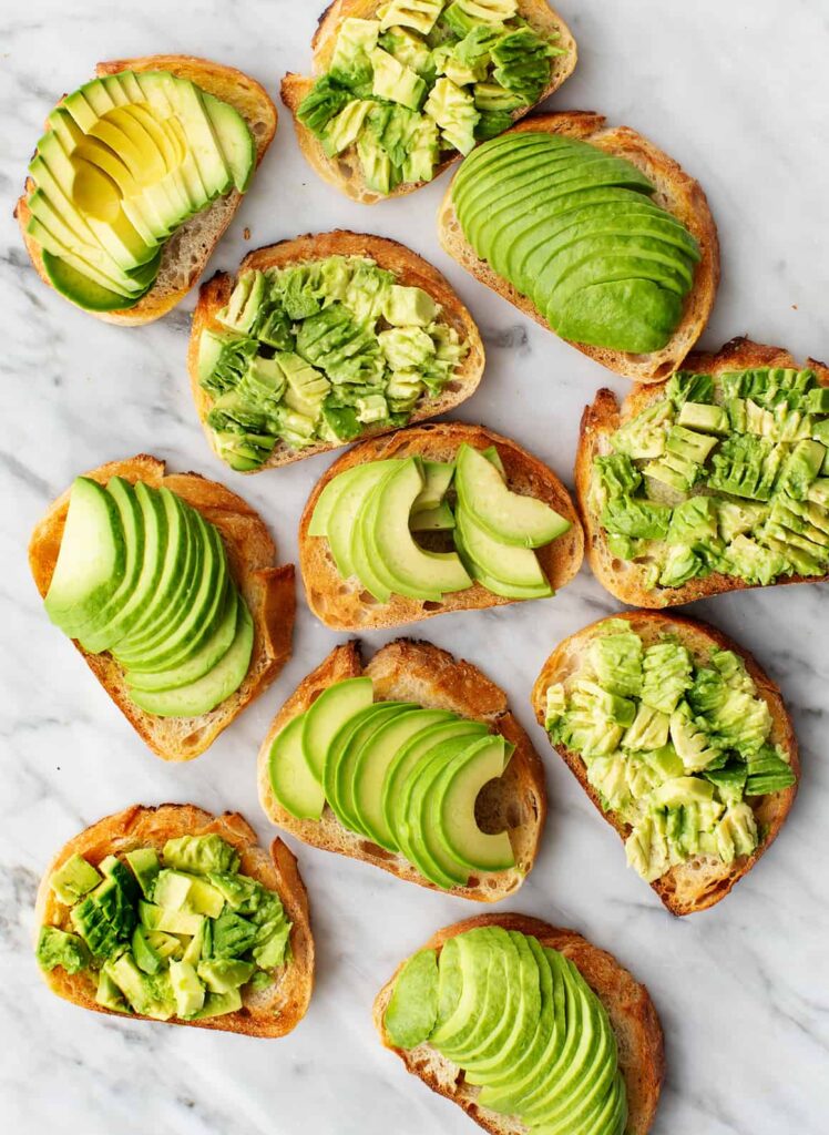 avocado toast breakfst