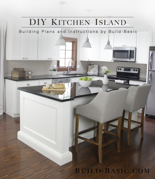 Kitchen Island DIY Stock Cabinet Kitchen Island build basic
