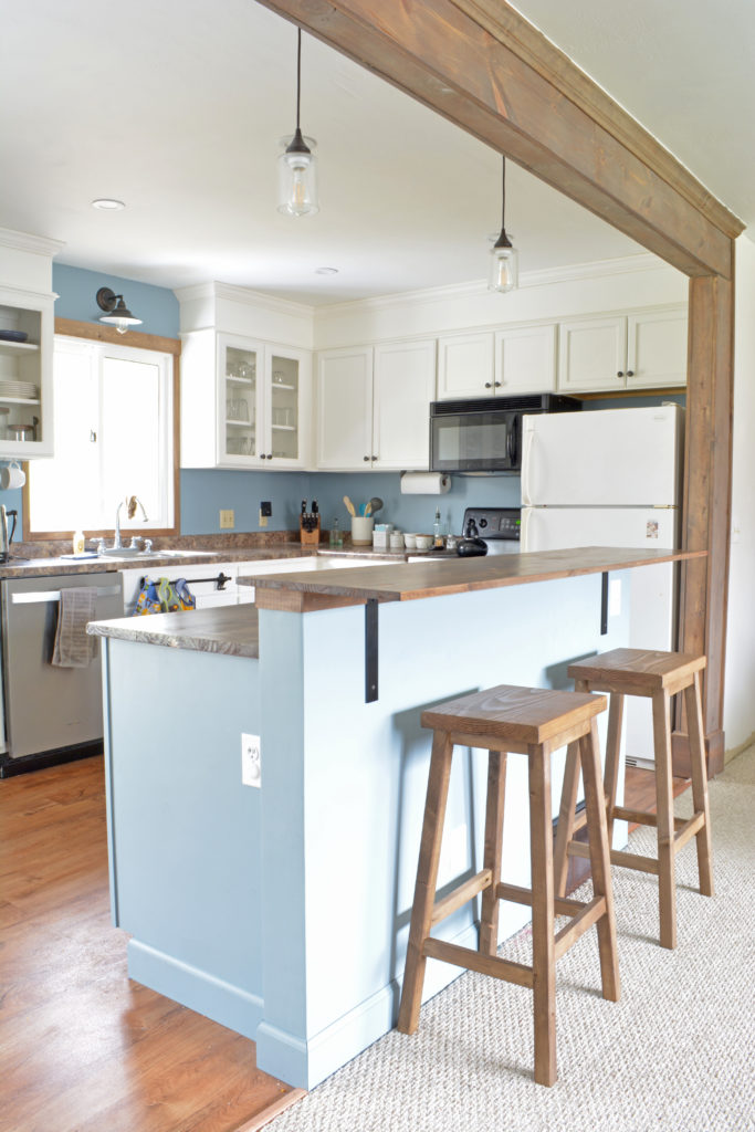 Kitchen Island DIY diy kitchen island with breakfast bar bitterrootdiy