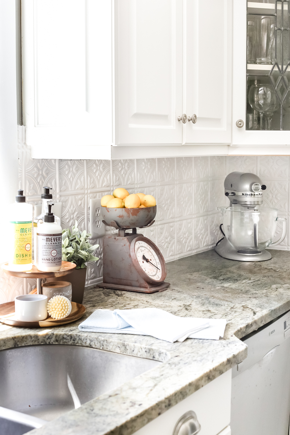 backsplash diy pressed tin blesserhouse