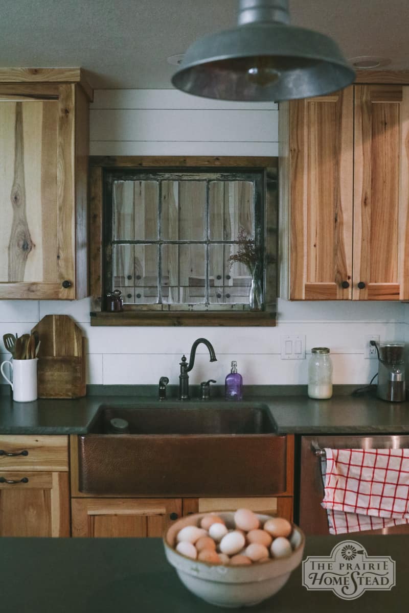 backsplash diy shiplap theprairiehomestead