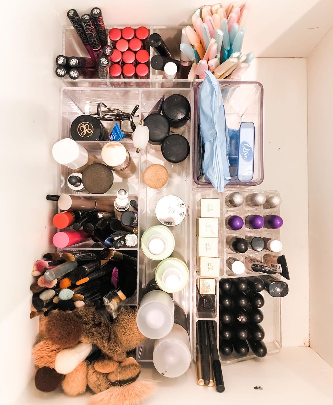 bathroom organization drawer separators