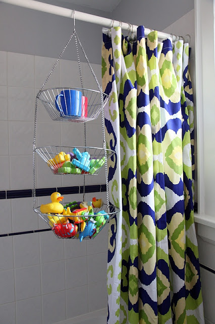 bathroom organization hanging basket for shower