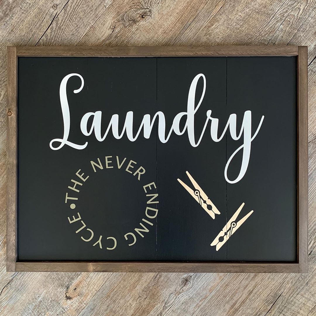 laundry room signs B 7YVbYhTb1