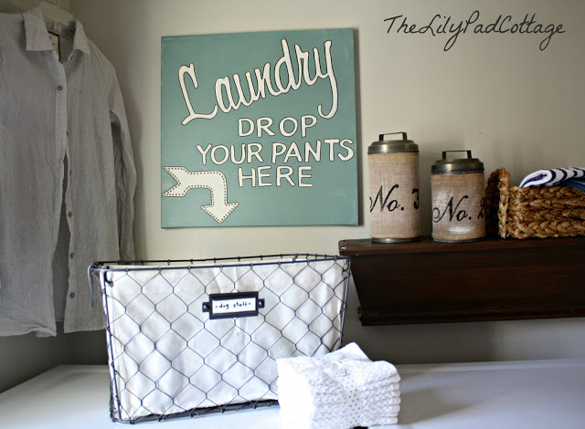 laundry room signs Laundry Room Ideas thelilypadcottage