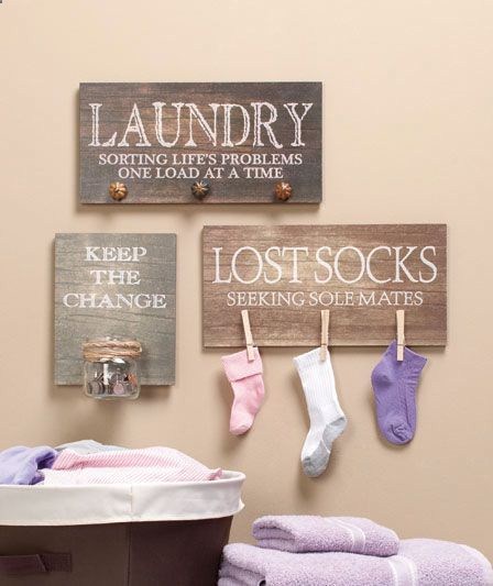 laundry room signs new house