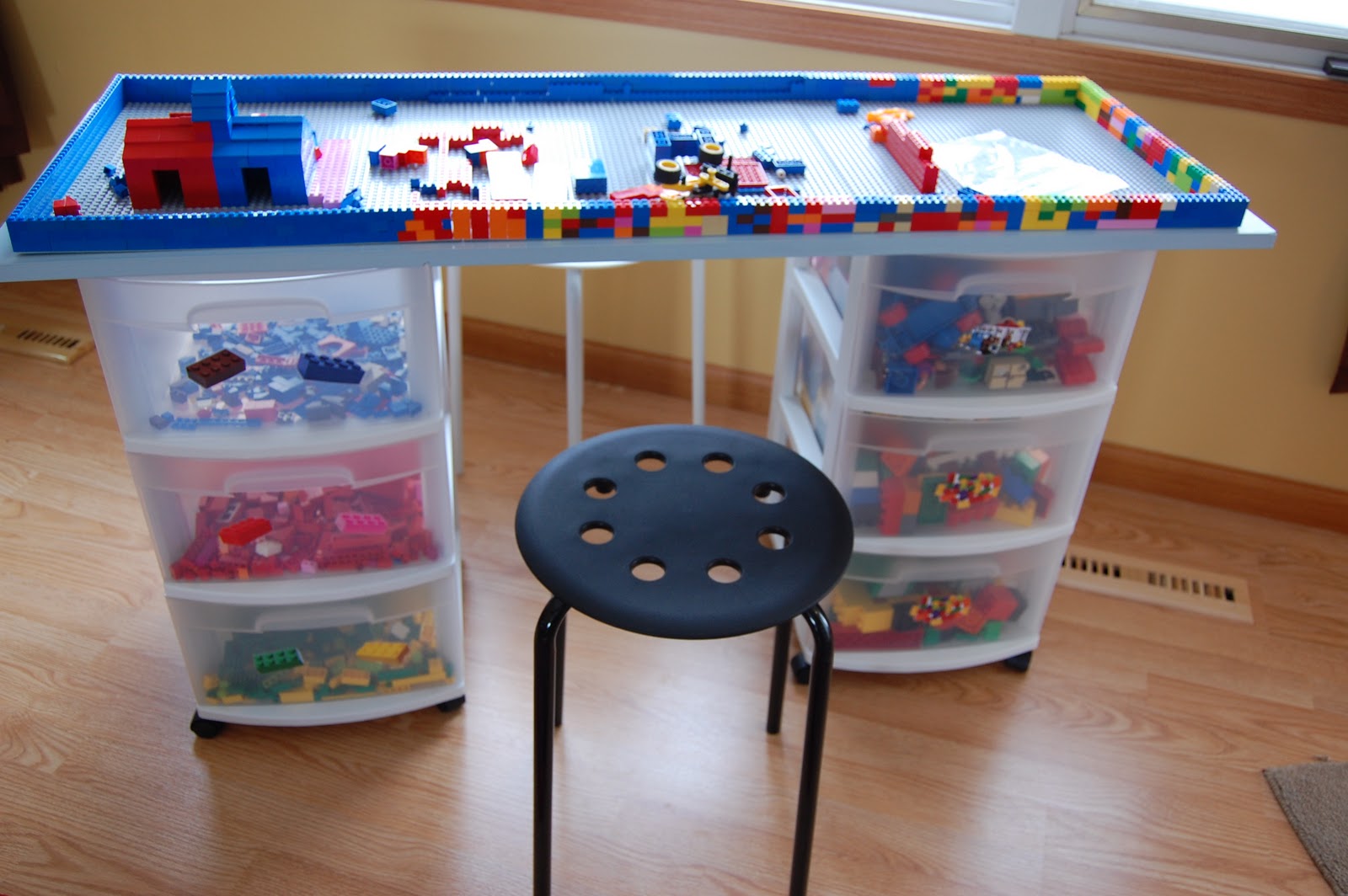 lego storage ideas lego table ourweefamily