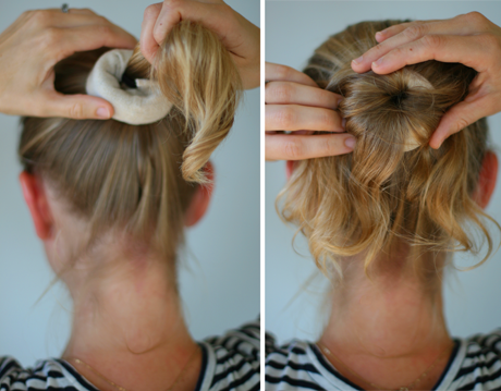 old socks sock diy sock bun sayyes