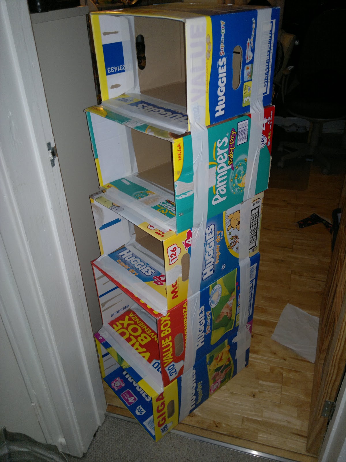 pantry organizer cardboard box storage lebabybakery
