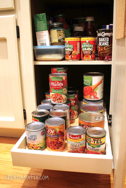 pantry organizer slide out shelves