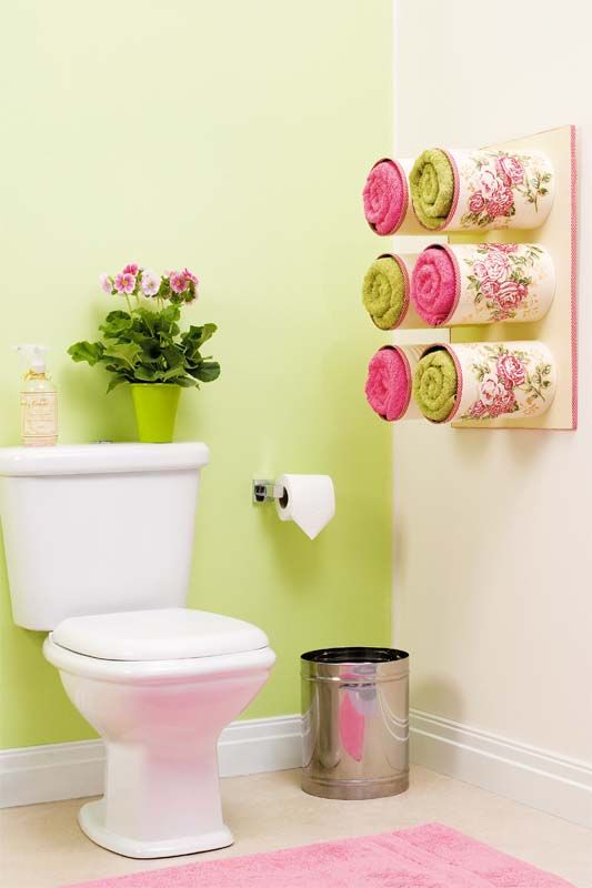 tin can ambient diy beautiful towel storage with tin cans icreativeideas