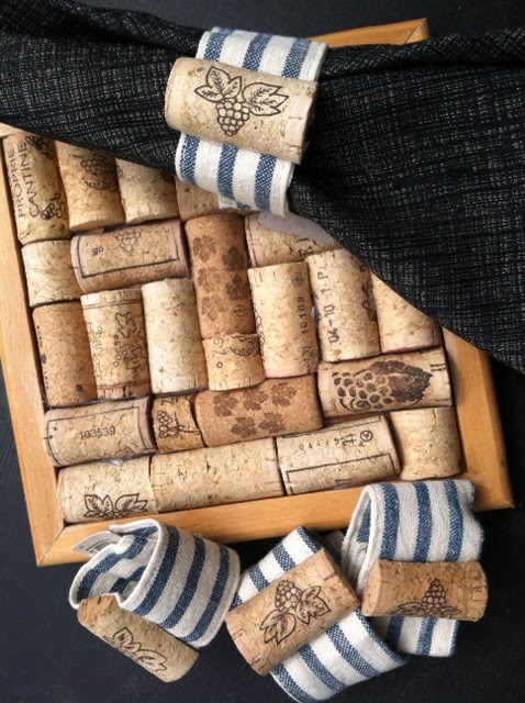 wine cork diy napkin rings and triver h momslifesavers