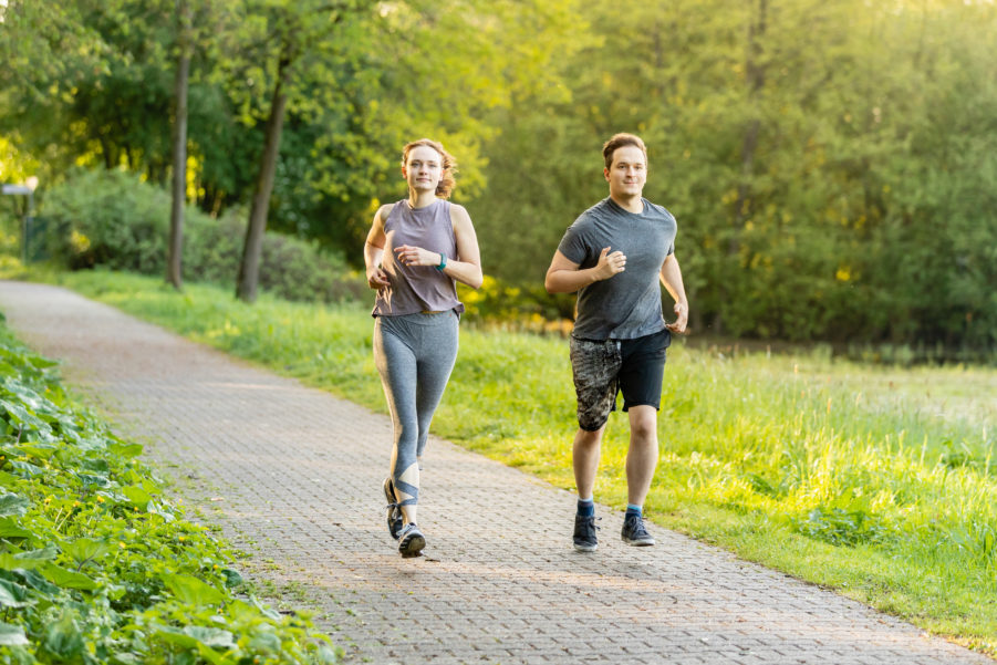 Exercising Outdoor