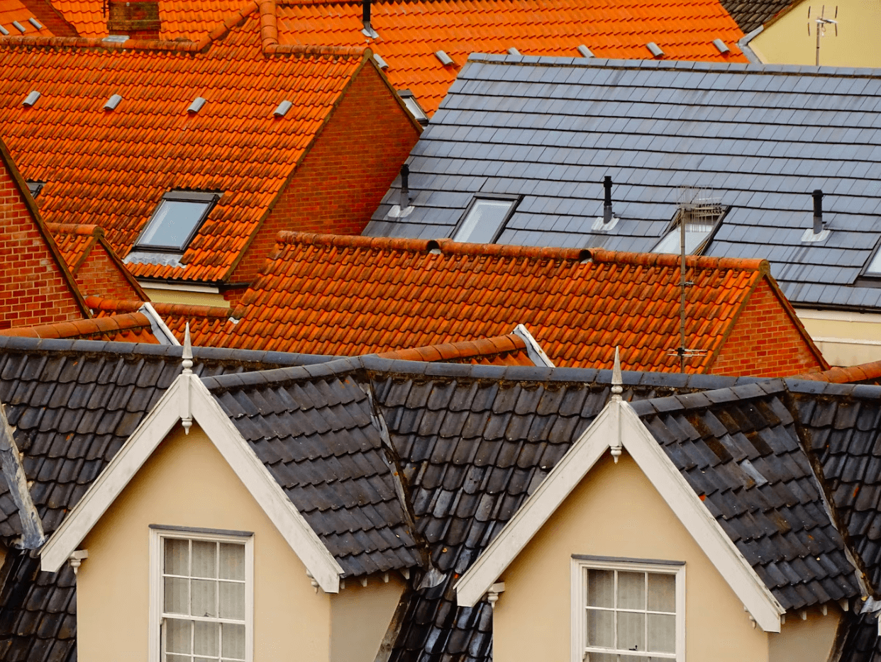 houses roofs