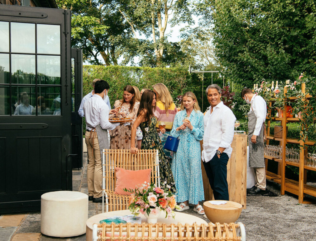 Garden Party guests