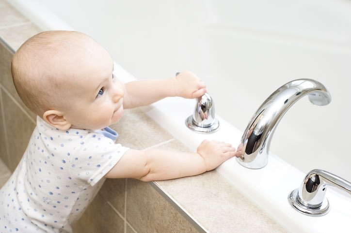 babyproofing bathroom