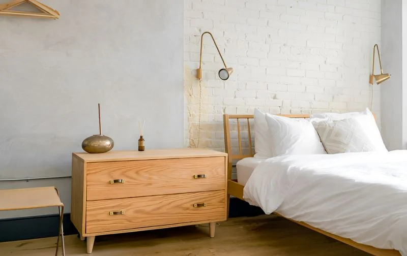 wooden bedroom dresser