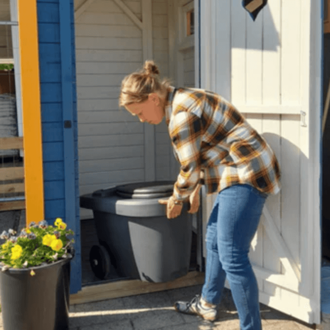 composting toilet